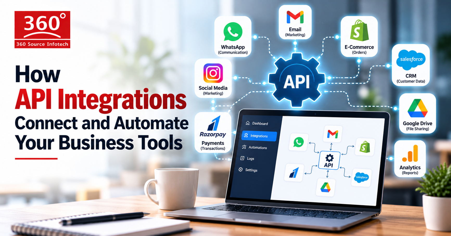 API Integration Network Hero Banner